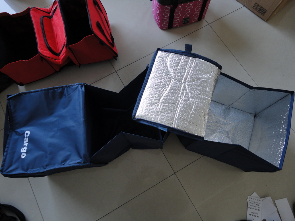 Cooler Bag Folded Car Organizer